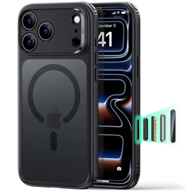 Esr Classic Hybrid Magsafe Iphone 17 Pro Max / 18 Pro Max Frosted Black