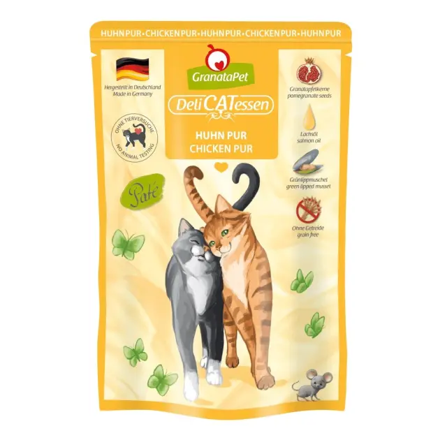 GRANATAPET DeliCATessen Chicken - wet cat food - 85g
