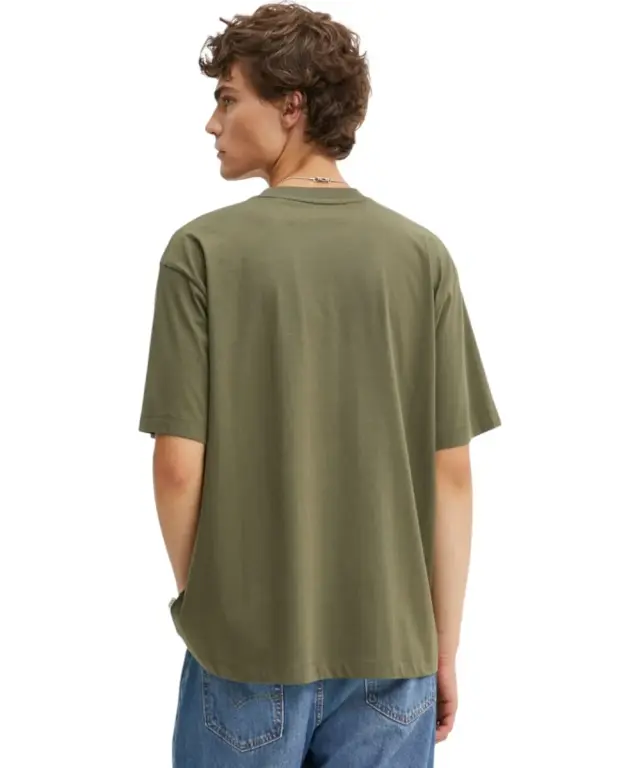 Guess - Ανδρικό T-shirt Regular Fit M4YI44K8FQ4-G8EV Πράσινο 3