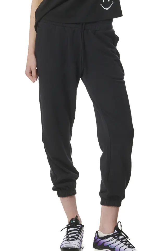 Body Action Γυναικείο Παντελόνι Φόρμας 021434-01-BLACK - XL