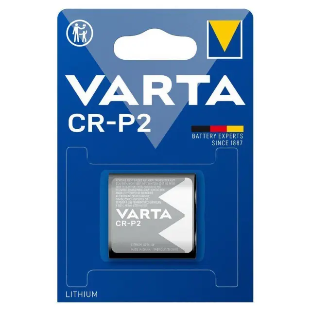 Varta Φωτογραφικών Μηχανών CR-P2 (1τμχ) 01.006.0004