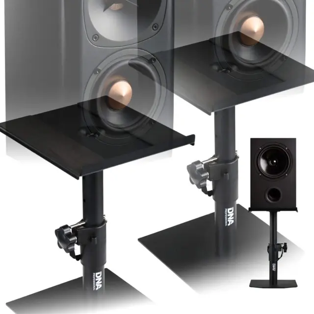DNA TM3 stands for studio monitors loudspeakers speakers black adjustable up to 15 kg set of 2 pcs