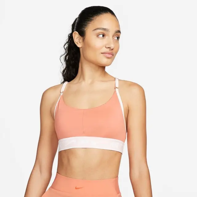 Nike Dri-FIT Indy Bra (DM0560-827) - Κοραλί - L