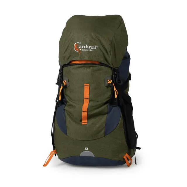 Σακίδιο πεζοπορίας, αδιάβροχο Daypack Cardinal 50L 790 χακί - One Size
