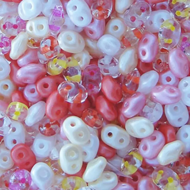 Χάντρα Superduo - Mix Hawaiian Leis - 2.5x5mm ~10gr