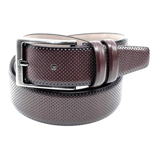 Καφέ Ζώνη P.U. Leather 3,5 cm - 155 cm