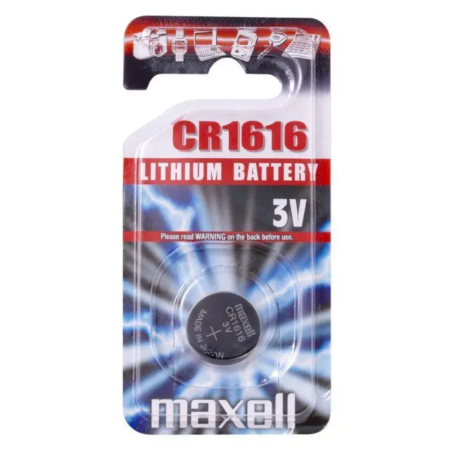 MAXELL Lithium CR1616 μπαταρία λιθίου ρολογιών 3V 1τμχ