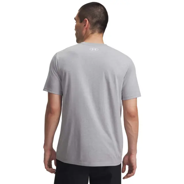 Under Armour Men's Sportstyle Logo Update Shortsleeve Tee Γκρι Ανοιχτό 1382911-037 (Under Armour) 2
