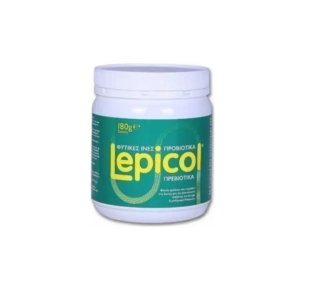Lepicol Συμπλήρωμα Διατροφής με Φυτικές ίνες, Προβιοτικά & Πρεβιοτικά για Καλή Εντερική Λειτουργία, 180gr