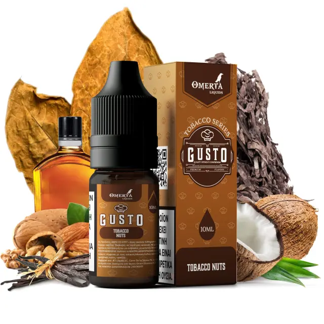 Gusto Tobacco Nuts E-Liquid 10ml - 9mg