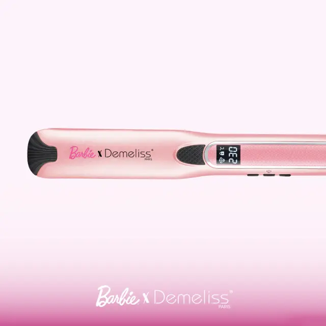 DEMELISS BARBIE TITANIUM SA-2202 Ψηφιακή Πρέσα Μαλλιών Με Ατμό & Πλάκες Τιτανίου 230˚C 2