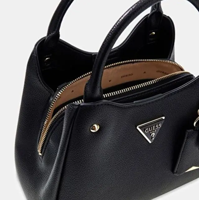 Guess - Γυναικεία Τσάντα Meridian II Tote Bag HWBG6974050-BLACK Μαύρο 3