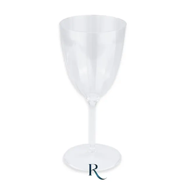 6 Ποτήρια Επαναχρησιμοποιήσιμα / 210 cc Ribbed Crystal