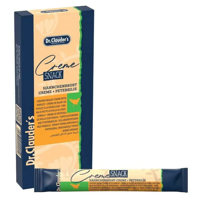 Dr.Clauder s Κρέμα Στήθος Κοτόπουλο Με Μαϊντανό 6x15gr