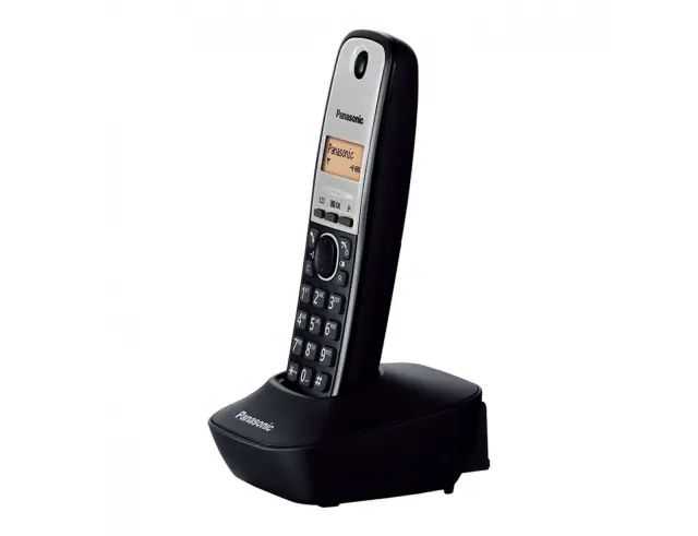 Ασύρματο Ψηφιακό Τηλέφωνο Panasonic KX-TG1611GRG Μαύρο-Ασημί με Αναγνώριση Κλήσης, Λειτουργία Αφύπνισης και Φωτιζόμενη Οθόνη 3