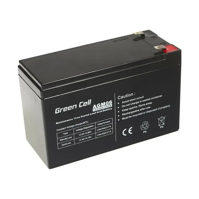 Green Cell Battery Replacement UPS 9Ah 12V (AGM06)