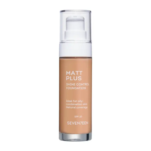 Seventeen Matt Plus Liquid Foundation SPF20+ 30ml | 06 Caramel