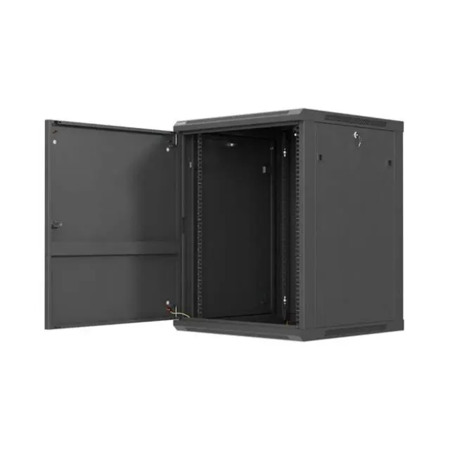 Lanberg Καμπίνα Rack 19" 15U 600X600 Black (WF01-6615-00B) 2