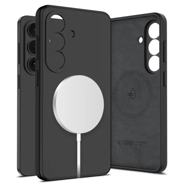 Tech-Protect® Silicone Magsafe Θήκη για Galaxy S26 Plus-Black 3