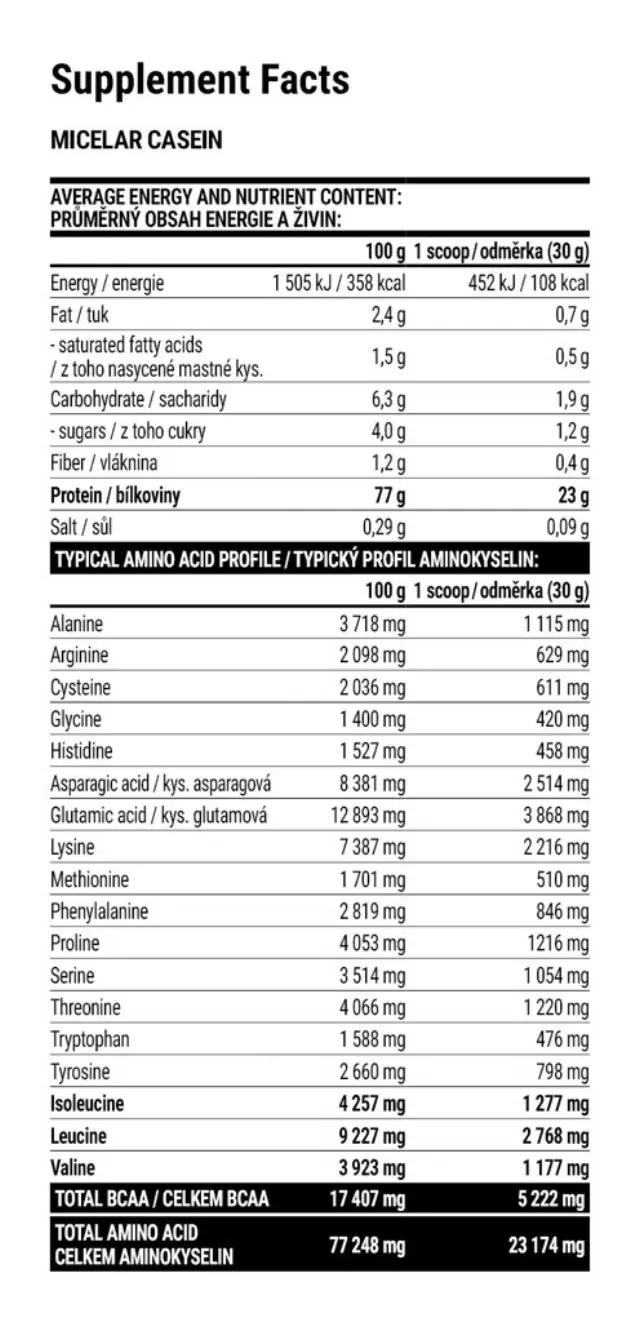 Extrifit Micelar Casein vanilla, 2000-g 2