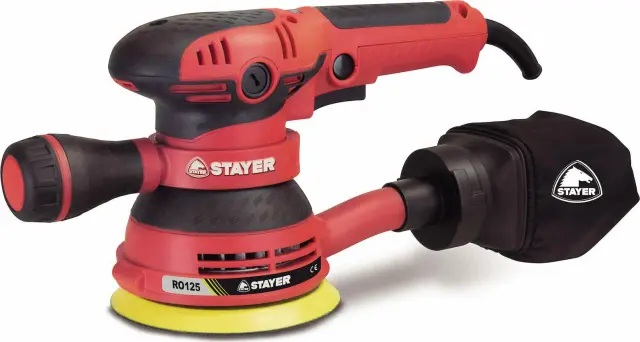 Stayer RO 125 Έκκεντρο Τριβείο 125mm Ρεύματος 300W με Σύστημα Αναρρόφησης