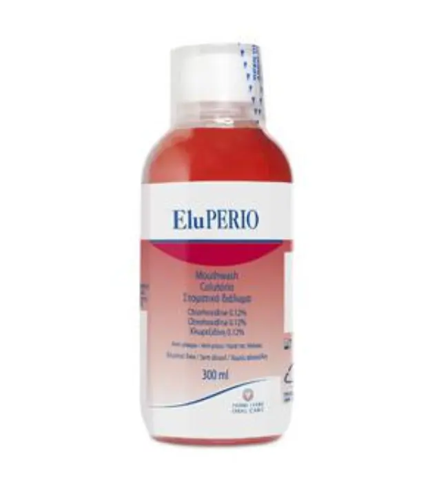 Elgydium EludrilPerio Χλωρεξιδίνη 0.12% Στοματικό Διάλυμα για την Ουλίτιδα 300ml