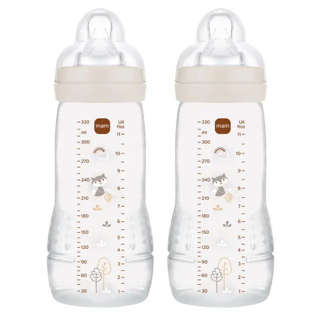 MAM - Easy Active Baby Bottle - Neutral - 330 ml - Baby and Children