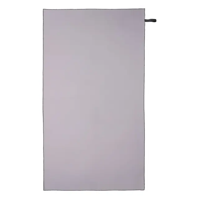 Beauty Home Πετσέτα θαλάσσης μονόχρωμη Microfiber Art 2200 90x160 Γκρι