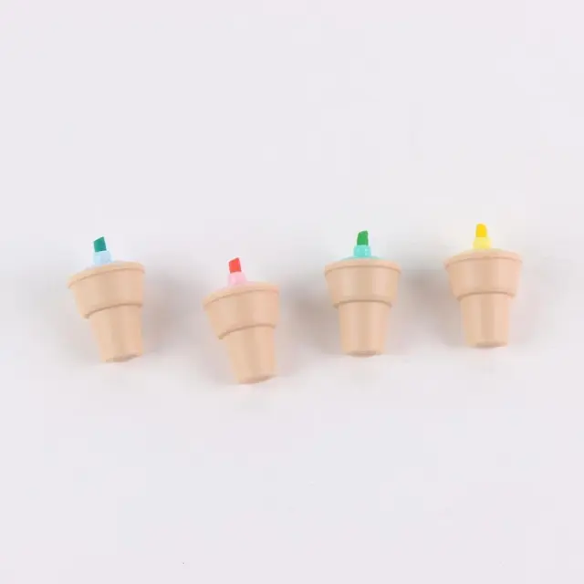 Υπογραμμιστής HELLO KITTY - Pack of 4 mini Highlighters "food" 3