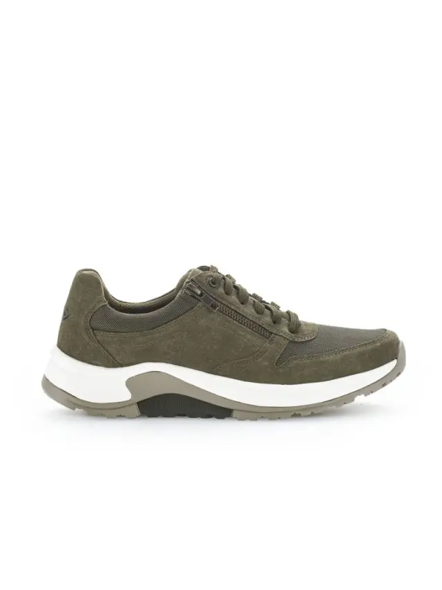 Pius Gabor Sneakers Ανδρικό δέρμα Nubuck/ύφασμα Πράσινο PGA/800014 15-TUNDRA 3
