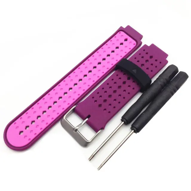 Λουράκι για Garmin Forerunner 220/230/235/630/735- Purple/Pink ΟΕΜ 2