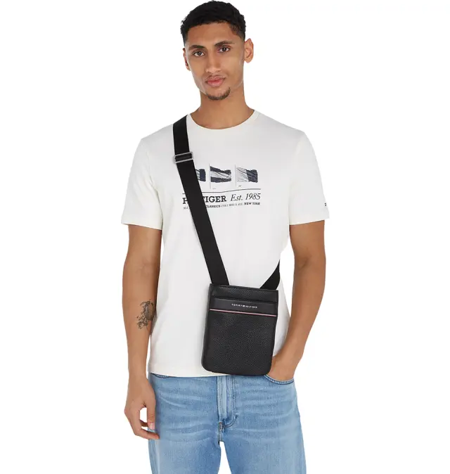 Τσαντάκι TOMMY HILFIGER TH TH Business Crossbody 13113 Μαύρο 2