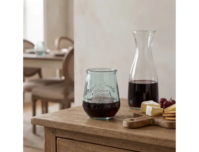 Ποτήρι Glass Drops Αuthentic Est. 1896 (2396) Από ανακυκλωμένο γυαλί, Χωρητικότητας 400ml, Διαστάσεων Ø 9 x Υ 11 cm 2396