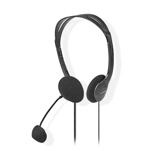 Στερεοφωνικό on-ear headset, με σύνδεση 2x3,5mm.