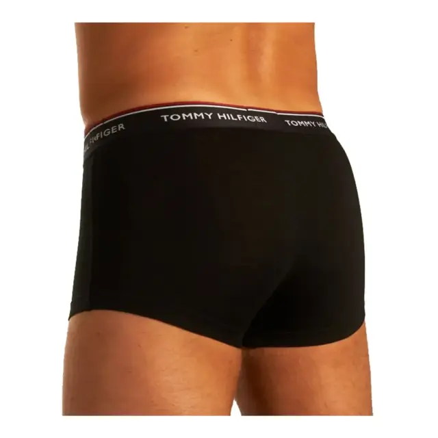 Tommy Hilfiger Ανδρικό Boxer Premium Essential Trunk - Τριπλό Πακέτο, Χρώμα Μαύρο - S 3