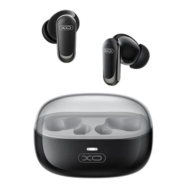 Bluetooth ακουστικά handsfree με τεχνολογία ακύρωσης θορύβου (Noise Cancelation), σε μαύρο χρώμα