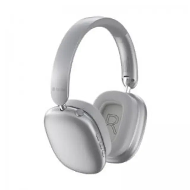 Ασύρματα Ακουστικά Κεφαλής Devia EM035 ANC EarBass Pro2 Ασημί N67002 2