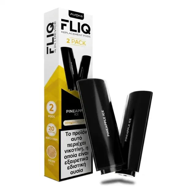 AVOMI FLIQ Pineapple Ice Prefilled Pod 2ml 20mg (2τμχ)