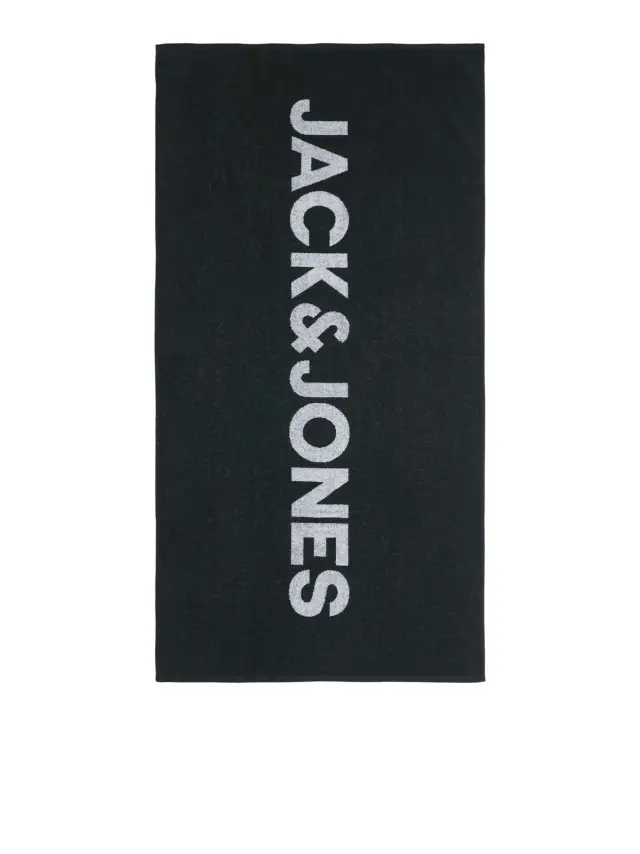 JACBEACH TOWEL Black
