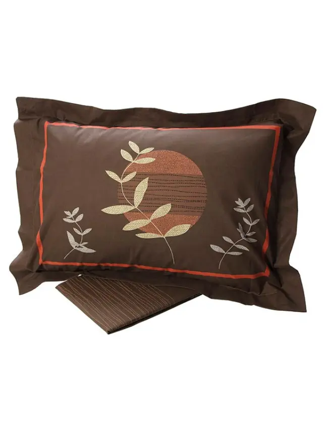 Σετ Σεντόνια Cotton Feelings εμπριμέ 693 Brown Μονό (160x260) Sunshine