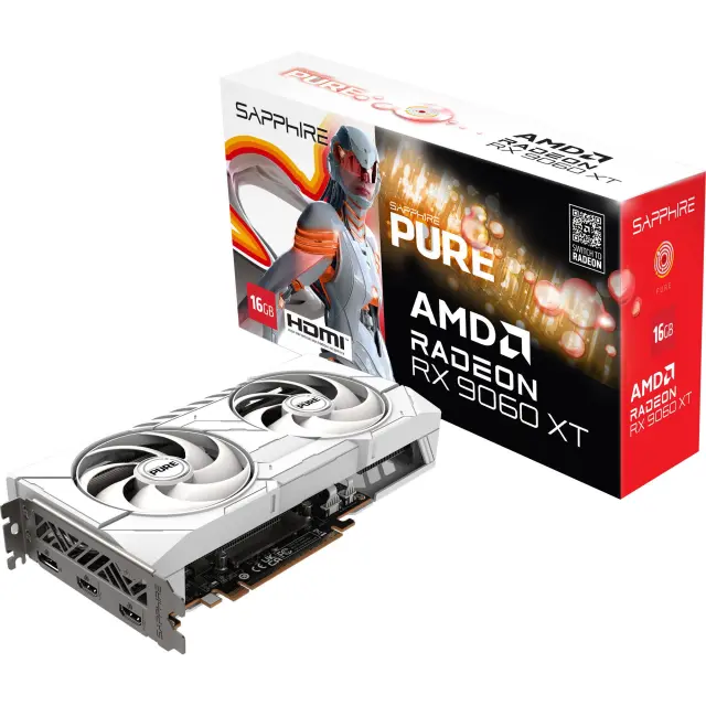 Sapphire Radeon RX 9060 XT PURE 16GB