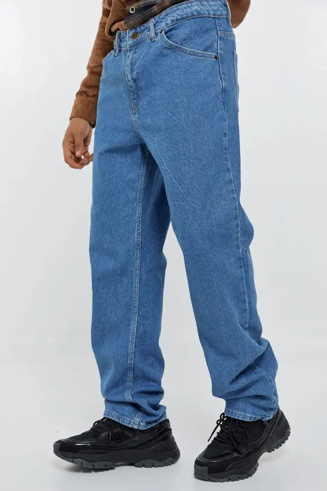 Παντελόνι Jean Loose Fit Μπλέ 2