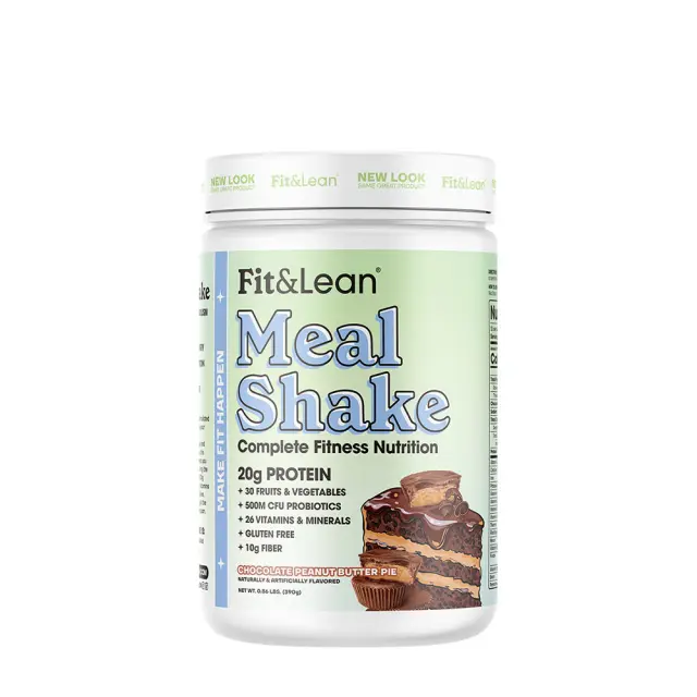 Fit & Lean Meal Shake Chocolate Peanut Butter Pie, 10 Servings