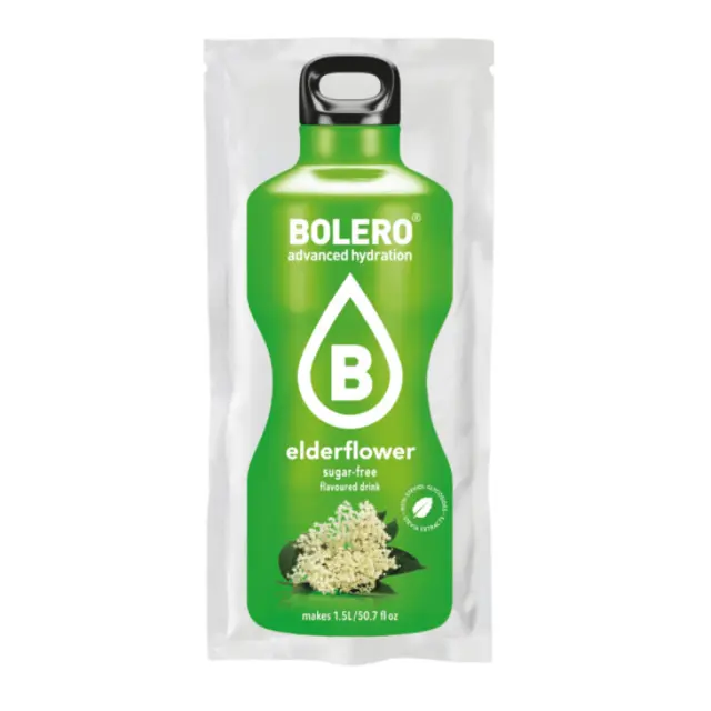 Bolero Elderflower Flavoured Drink Mix Powder 9gr