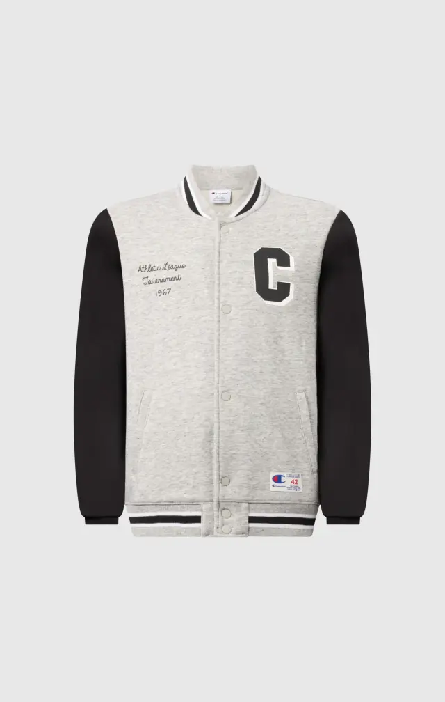 Champion Bomber Sweatshirt Grey 307941-EM021 - 15-16