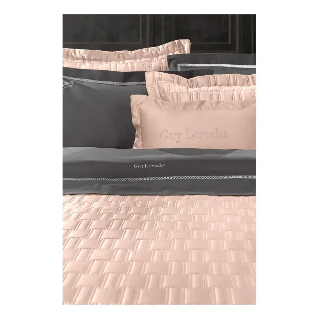 Σετ Κουβερλί King Size 3 Τεμαχίων Guy Laroche Brick Old Pink 240x250 3