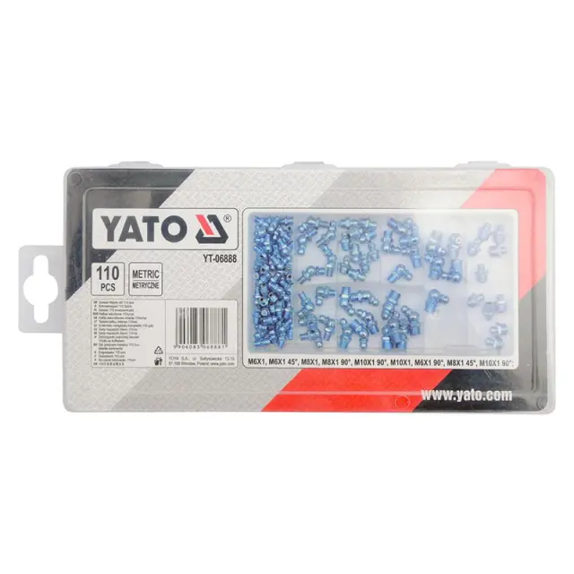 Yato Σετ Γρασαδόροι 110τμχ YT-06888 2