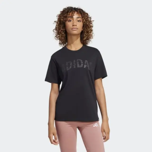 Adidas T-shirt Camo Black JJ4105 - XS