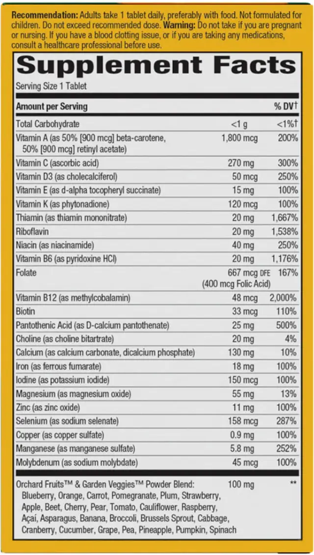 Nature's Way Alive!® Adult Ultra Multivitamin 2
