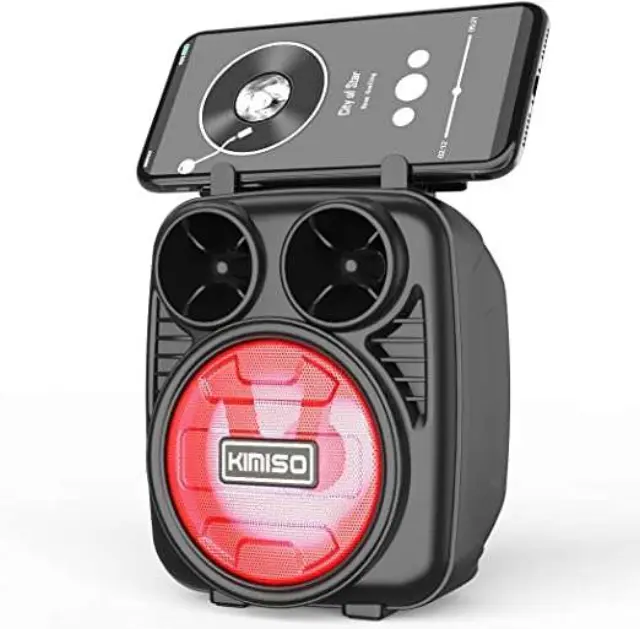 Mini φορητό ηχείο Bluetooth Kimiso Kms-1182 5W ΚΟΚΚΙΝΟ